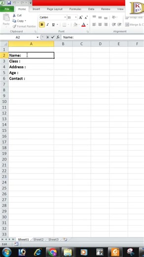 25K views · 332 reactions | Excel Time saving Tricks || Excel Magic Tricks || Excel Formatting #shorts #Excelformatting #trendingreels #dktech | DK TECH | Facebook