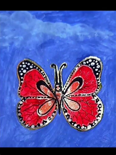 Easy Butterfly Art for kids #art #easy #painting #drawing #artwork #butterfly #colours