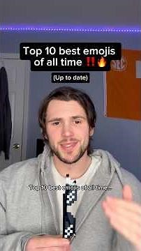 Top 10 BEST emojis of ALL time ‼️🔥 (Up to date)