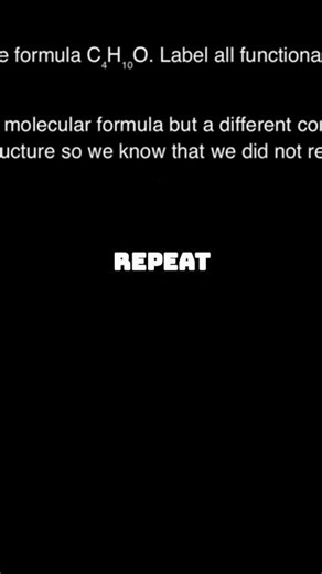 Exploring Structural Isomers of C4H10O #shorts