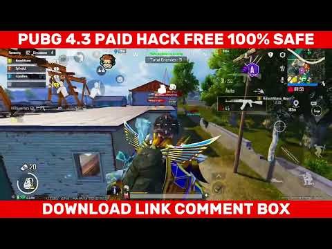 Menu Hack Pubg Mobile 4.3 I.O.S SKIN CHANGE + AIMBOT+ESP SAFE ANDROID IOS