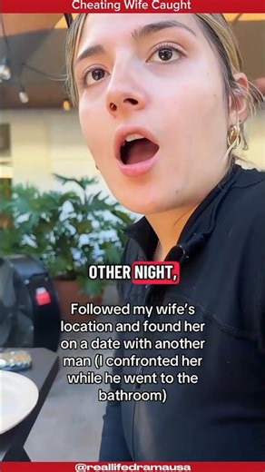 Tracked Wife's Location: Date with Another Man! #shorts #cheatingwife #betrayalstory #cheatingstory