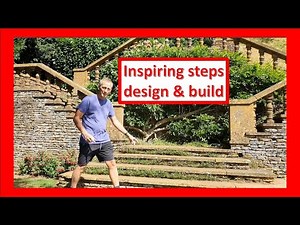 Garden steps, design and build