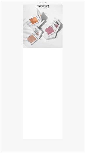 Jean-Luc Cosmetics Email Redesign Review