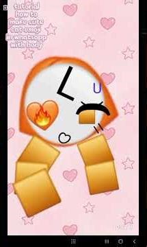 tutorial how to make a cute cat emoji with body