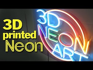 How to Design, Print and Wire a 3D Printed Neon Sign