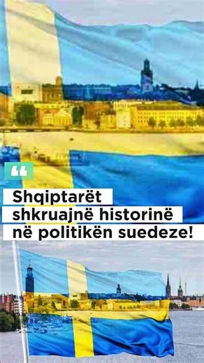 Shqiptarët shkruajnë historinë në politikën suedeze!