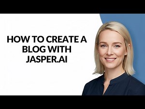 HOW TO CREATE A BLOG WITH JASPER.AI - Julia'sTutorials