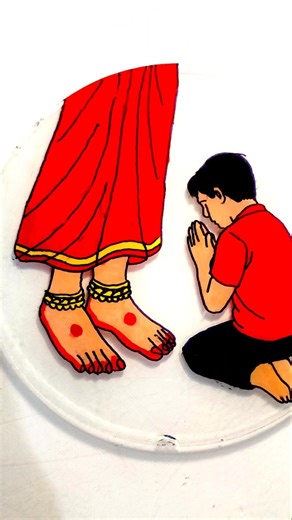 Beautiful Glass Painting for Navratri 2026 ❤️#GlassPainting #Navratri2026 #MaaDurga #ArtisticsShadow