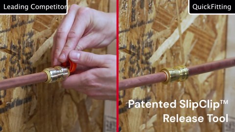 QUICKFITTING 1/2 in. Stainless Steel Push-to-Connect Coupling Fitting SS811R