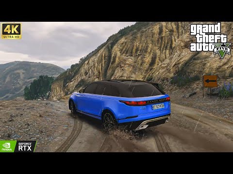 Real Life Graphics in GTA 5 | Range Rover Off-Road Gameplay
