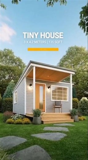🛖Tiny House 3 x 4.2 Meters ( 135 Sqft )🛖