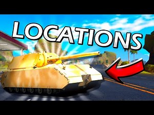 All Maus Tank PART LOCATIONS in War Tycoon!