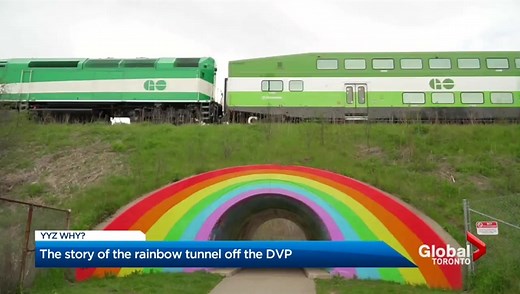 YYZ Why?: Toronto’s Rainbow Tunnel on the Northbound DVP