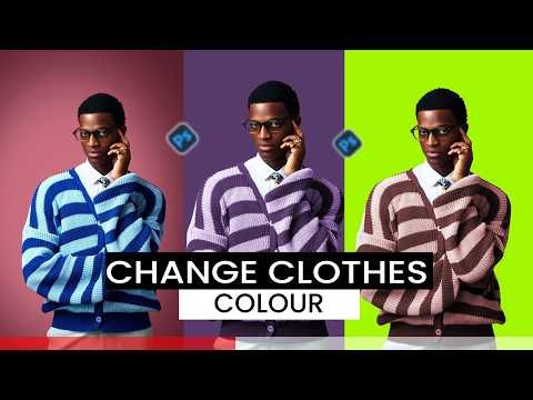 How To Change Clothes Color in Photoshop | Easy & Realistic