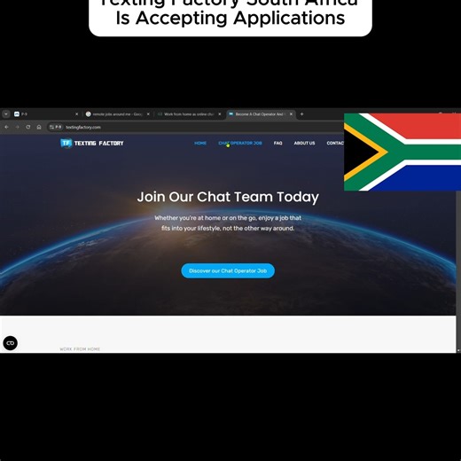 Eric on Instagram: "Texting Factory South Africa Is Accepting Applications #Textingfactory#chatmoderation#kenya #southafrica #Nigeria"