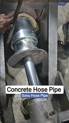 Concrete Hose Pipe Machine Live Working | Best Hydraulic Machine Demo 2025