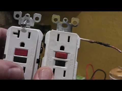 How to Replace Faulty Ground Fault Receptacle GFI Start to Finish