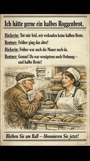 Früher war alles besser… sagt der Rentner! 😂