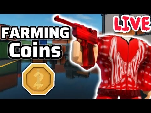 Farming Coins in MM2 With Viewers