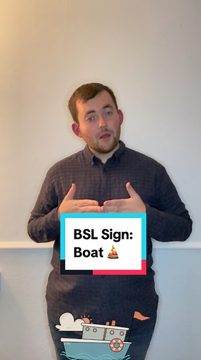 8.7K views · 379 reactions | Today’s new Sign in British Sign Language is? Today’s sign is #Boat ! Join me everyday for new signs in British Sign Language! #deaf #bsl #signlanguage #boats #ship #ferry #yacht #redfunnel #⛵️ Note: I’m from the South UK so some signs are regional! @boathhouse @redfunnelferry @yachtclubmonaco | The Deaf Chef | Facebook