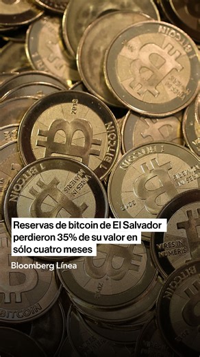 La caída del bitcoin no sólo ha hecho pasar un mal rato a inversionistas y al mercado, sino también a países enteros. El Salvador lo sabe muy bien. Así es como el valor de sus reservas en esta criptomoneda se ha reducido desde sus máximos históricos de 2025. Conoce más detalles: https://bit.ly/3ZG8MaO #Bitcoin #ElSalvador #Finanzas #Bukele #Cripto | Bloomberg Línea