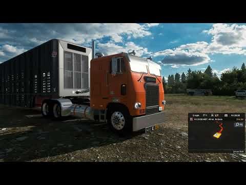 Freightliner FLA (Bull Hauler) ATS Expansion Map Mod - Epic Drive - American Truck Simulator