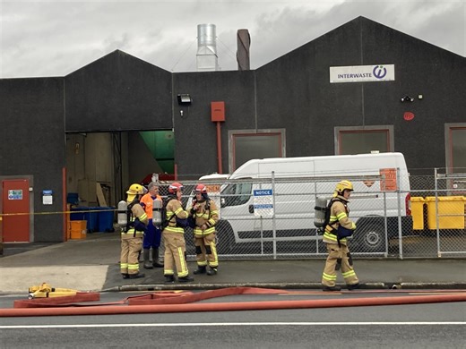 Person decontaminated after boiler explosion at workplace that handles medical waste