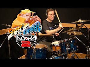 Street Fighter Alpha 2 Gold - Charlie Theme (drum cover) ストリートファイターZERO2' 「チャーリー・ナッシュ bgm」 を叩いてみた
