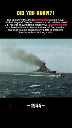 WW2 Pacific | Kamikaze: Why Most Attacks Missed Their Targets?