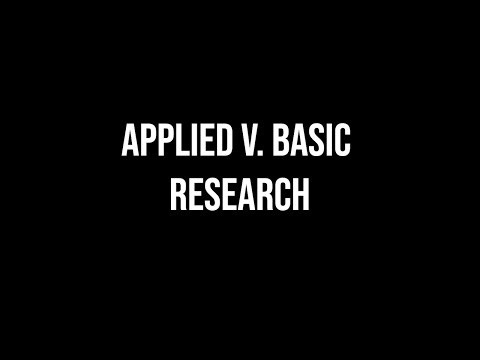 Applied v. Basic Research