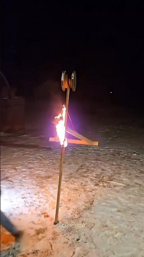 Powerful Wooden weapon! Trebuchet