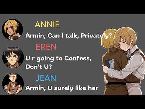 Annie Confesses to Armin?! ❤️ | Shocking Moments in the AOT