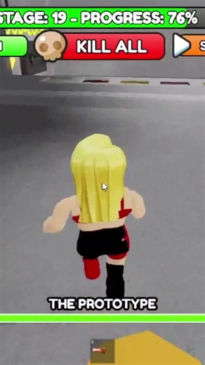 LILY LOVEBRAIDS VS PROTOTYPE PRISON RUN! 9 #gameplay #robloxobby #barryprisonrun #shorts