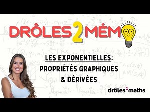Mémo - Les exponentielles : Propriétés graphiques & dérivées