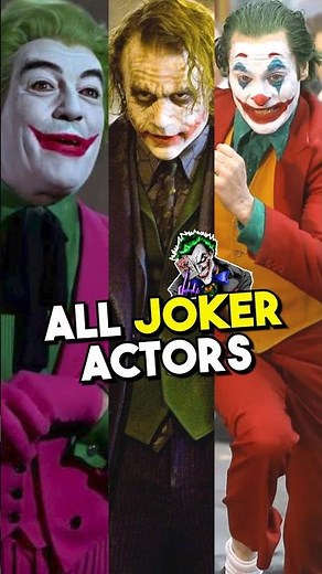 All Actors Who Played The Joker