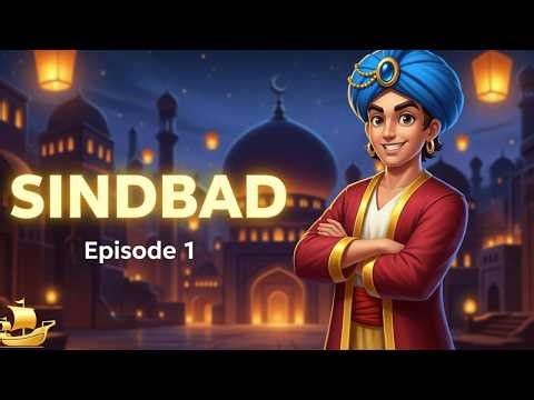 Sindbad the Sailor | Episode 1 | The First Voyage | Bedtime Story for Kids