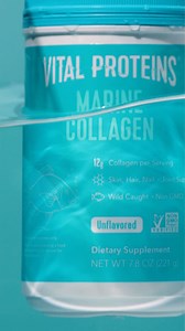 15 reactions | Make waves with Vital Proteins® Marine Collagen Peptides  made from the scales of fresh, non-GMO Certified, wild-caught cod and highly bioavailable and digestible with 12g collagen peptides per serving.  What are you adding it to today?! #wellnessisvital #vitalproteins | Vital Proteins | Facebook