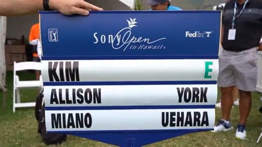 PGA TOUR's 2026 Season Starts with Sony Open in Hawaiʻi
