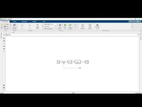 How to make and simulate a Simple Simulink model-Part-1