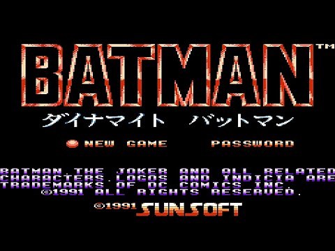 (FC/NES) - Longplay / Walkthrough - Dynamite Batman - HD 60 FPS
