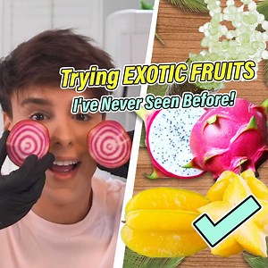 1.5M views · 8.8K reactions | trying EXOTIC FRUITS i've never had before! 諾 | Raphael Gomes | Facebook