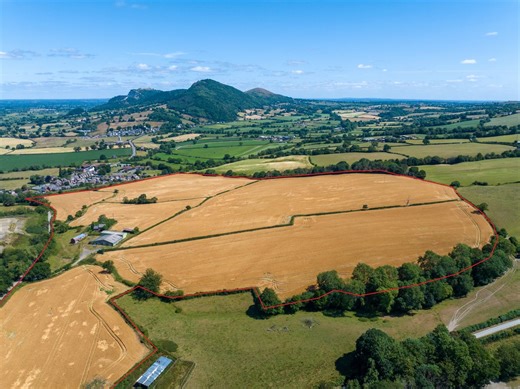 Development opportunity and land for sale in beautiful Powys setting