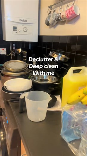 Deep cleaning my kitchen part 1 preparing for a fresh start