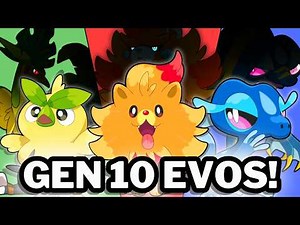 I EVOLVED the NEW Starter Pokémon!