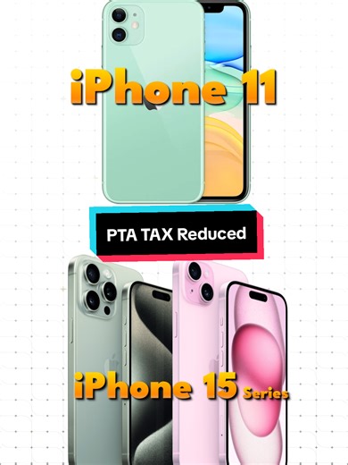 PTA Tax on iPhones Reduced: Good News for Buyers!