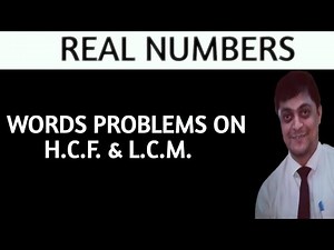 word problem of hcf and lcm | real numbers class 10 | chapter 1 | ncert | rd sharma | amit ranjan
