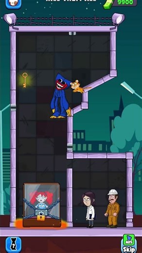 Huggy wuggy pin - poppy play time chapter 2 😨 dengoures #shorts #huggywuggy #gaming #youtubeshorts