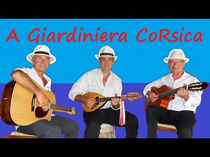 Mandolines et guitares "A Giardiniera CoRsica " Réalisé au Bar de Monti