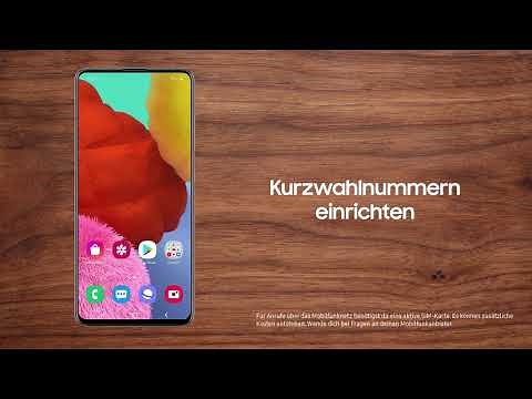 Galaxy Smartphone: Kurzwahlnummern einrichten